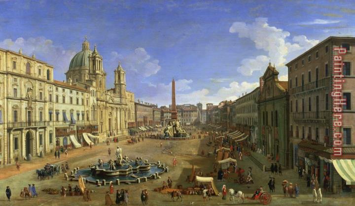 Canaletto View of the Piazza Navona